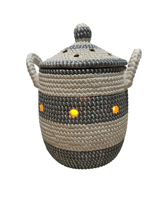 Scentsy Other - Sweetgrass Basket Retired Scentsy Full Size Warmer with Works